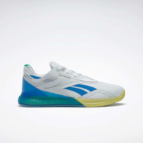 リーボック REEBOK ナノ X レディーストレーニングシューズ [サイズ：27.5cm] [カラー：トゥルーグレー×ホライゾンブルー] #FY1067 【あす楽 送料無料】【スポーツ・アウトドア フィットネス・トレーニング シューズ】【Nano X ReeCycle Shoes】