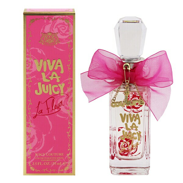 ジューシー クチュール 香水 JUICY COUTURE ビバ ラ ジューシー ラ フルール EDT・SP 75ml 【あす楽 送料込み(沖縄・離島を除く)】【フレグランス ギフト プレゼント 誕生日 レディース・女性用】【ビバ ラ ジューシ VIVA LA JUICY LA FLEUR EAU DE TOILETTE SPRAY】