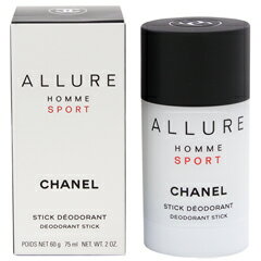 楽天belmo ONLINECHANEL アリュール オム スポーツ デオドラント スティック 75ml 【あす楽 送料込み（沖縄・離島を除く）】【フレグランス ギフト プレゼント 誕生日 ボディケア】【アリュール オム スポーツ ALLURE HOMME SPORT DEODORANT STICK】