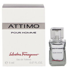 フェラガモ 香水 SALVATORE FERRAGAMO アッティモ プールオム ミニ香水 EDT・ ...