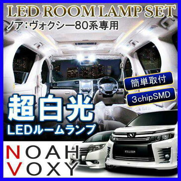 ノア 80系 ヴォクシー 80系 前期 後期 LED ルームランプ 104灯 ホワイト ルームライト 電球 車中泊 ライト 内装 パーツ カスタム アクセサリー フロント セカンド サード ラゲッジ カーテシ バニティ 純正交換 トヨタ ボクシー NOAH VOXY 80