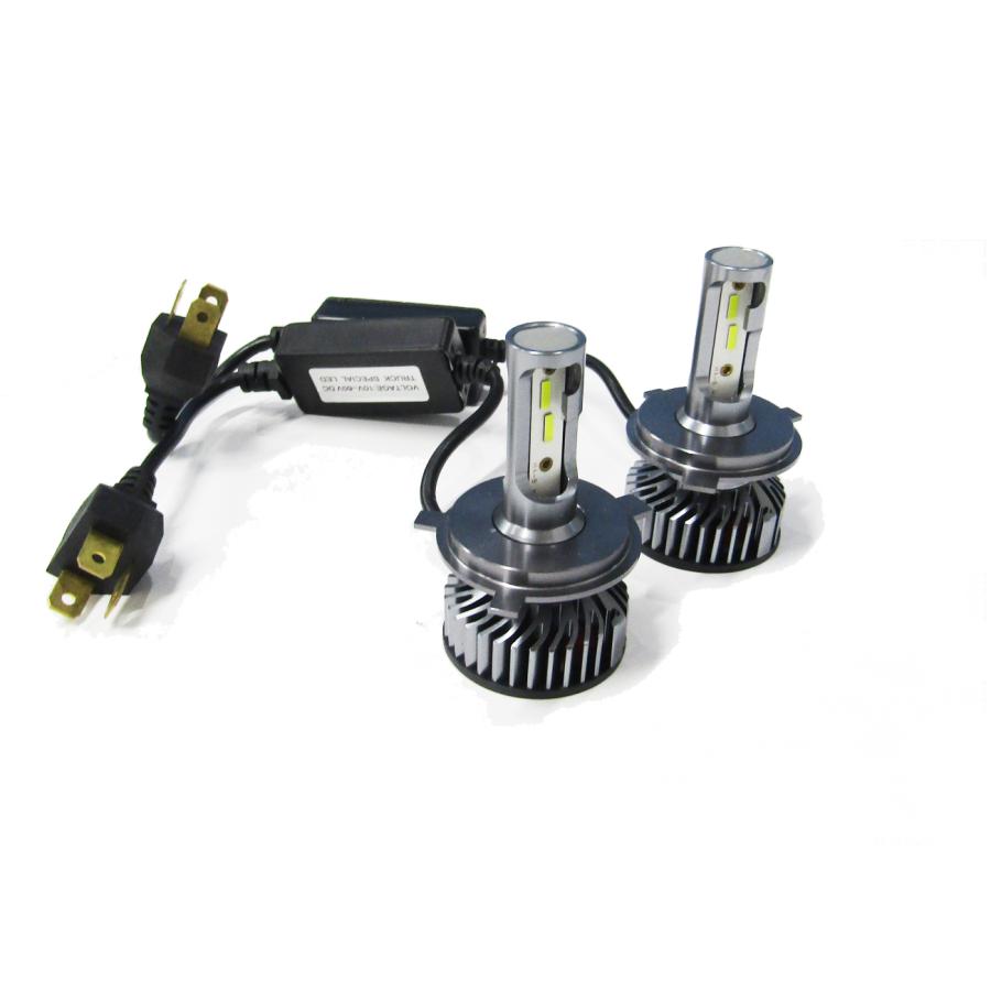 Rakuten - LED ヘッドライト H4 Hi/Lo ledバルブ カスタムパーツ LED バルブ ヘッドライトバルブ