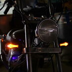 バイク LED ウィンカー 2個セット バイク用 汎用 ウインカー ランプ 矢印 アローデザイン カスタム パーツ ライト ドレスアップ バイク用品 片側高輝度LED13灯