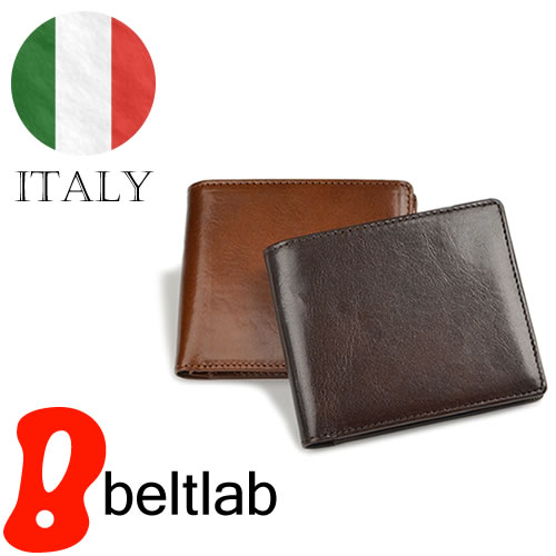 beltlab 財布 メンズ 財布 メンズ 二つ折り ベーシックな二つ折りデザイン 上質なイタリア牛革 イタリアンレザー 本革財布 メンズ ウォレット ビジネス カジュアル ギフト プレゼント