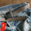 beltlab ベルト メンズ ベルト メンズ レディース カジュアル ゴム フリーサイズ キャンプ GEVAERT ゲバルト 伸縮 マットな黒いバックルにスマートなベルトを合わせたスタイリッシュなデザイン のびるからしっかりフィット お腹らくらく アウトドアにもおすすめ 幅3cm