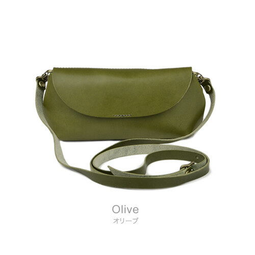 楽天市場】ポシェット（カラーカーキグリーン）（ショルダーバッグ