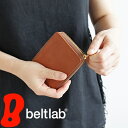 beltlab 財布 メンズ 財布 小銭入れ 日本製 メンズ レディース ミニ財布 セカンド財布 小さい財布 軽い ヤク革 ヤクレザー コの字ファスナー ギフト プレゼント