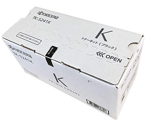 KYOCERA純正 トナーカートリッジブラック TK-5241K(ECOSYS M5526cdw,P5026cdw向け) KYOCERA純正 トナーカートリッジブラック TK-5241K(ECOSYS M5526cdw,P5026cdw向け)