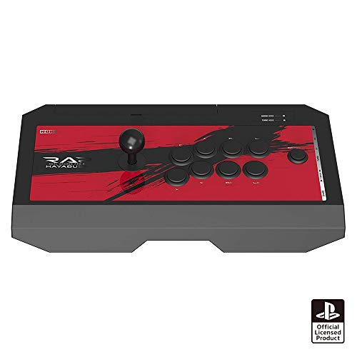 PS5動作確認済 リアルアーケードPro.V HAYABUSA ヘッドセット端子付き for PlayStation*4/PlayStation*3/PC SONYライセンス商品