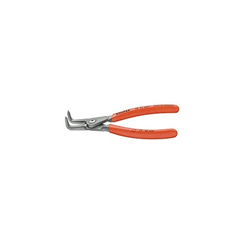 クニペックス KNIPEX 4921-A21 軸用精密スナップリングプライヤー 曲(SB)