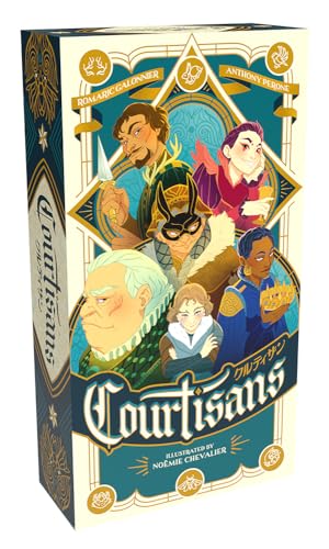 ホビージャパン クルティザン 日本語版 (2-5人用 20分 8才以上向け) ボードゲーム