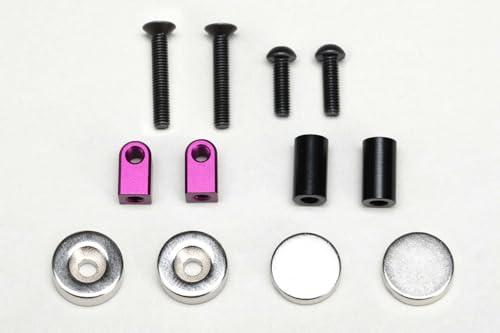 ヨコモ マグネットフロントボディマウント (紫)汎用 ZS-016MGFP