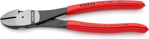クニペックス KNIPEX 7401-200 強力型斜ニッパー(硬線用) (SB)