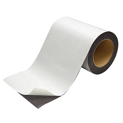 マグエックス マグネットロール 粘着付 200mm*10m*0.8mm MSWFGR-08-200-10 無地