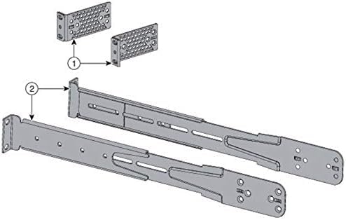 RW RoutersWholesale Cisco Catalyst C9500 Switch/C9500-4PT-KIT* Compatible Mount Kit