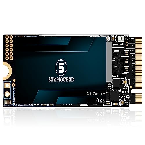 SSD 1TB M.2 2242 NVMe SHARKSPEED PCIe Gen3.0x4 ミニSSD 内蔵型 3D NAND 読み込み最大2,200MB/s