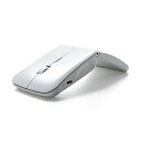 サンワダイレクト Bluetoothマウス 薄型 充電式 静音 マルチペアリング iOS/Android/Win/Mac対応 IRセンサー 省電力 ホワイト 400-MA120W