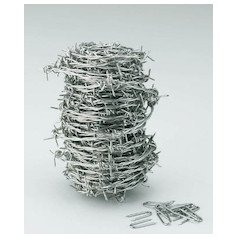 TRUSCO(トラスコ) 有刺鉄線 ステンレス 1.6mm*100m TSUW-16-100