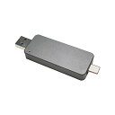 ssd 外付けssd ポータブルssd 512GB/1TB/2TB 超軽量 USB3.1 PS4/PS5/Xbox series x MAC IPAD対応 転送速度500MB/秒(最大) TYPE-C対応 収納袋付き (1TB, Small)(2)
