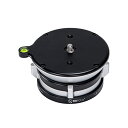 SWFOTO LB-90L レベリングベース 低重心 雲台 アルミニウム合金製 最大負荷25KG
