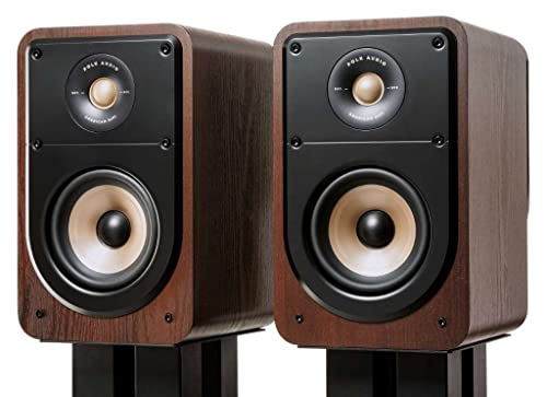 色：ブラウン ポークオーディオ POLK AUDIO SIGNATURE ELITE ES15 コンパクトブックシェルフスピーカー..