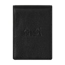 色:ブラック ロディア ミニ3穴システム手帳 RHODIA オーガナイザー(11*8cm リング径11mm 山羊革) ブリオン ブラック cf11ogz02-b...