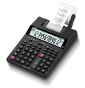 カシオ プリンター電卓 デスクタイプ 12桁 HR-170RC-BK(2)