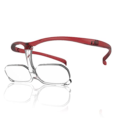 [CHARMANT] ダブルルーペ 拡大率1.62倍 遠くも近くも見える 拡大鏡 メガネ型 ルーペ シャルマン CW20 4..