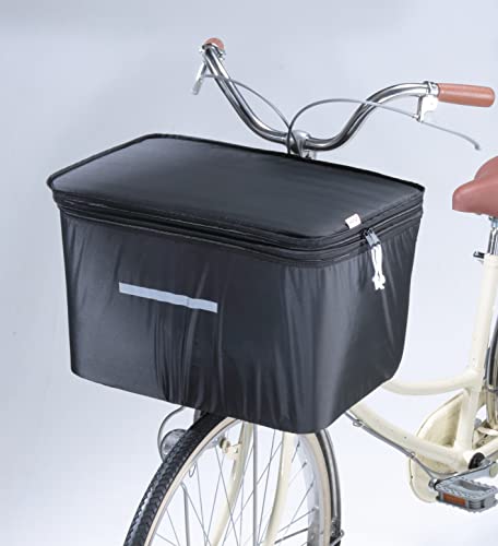 川住製作所 kawasumi ワイド型2段式前カゴカバーKWF-120BK 川住製作所 kawasumi ワイド型2段式前カゴカバーKWF-120BK