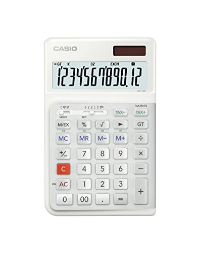 Casio JE-12E 12桁人間工学ビジネス電卓