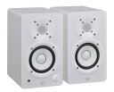 色:ホワイト YAMAHA ヤマハ コンパクトパワードスタジオモニター ホワイト 左右1セット HS3W
