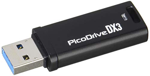 グリーンハウス 400MB/s 高速転送 USB3.0対応メモリー ピコドライブ DX3 256GB ブラック GH-UF3DX256G-BK