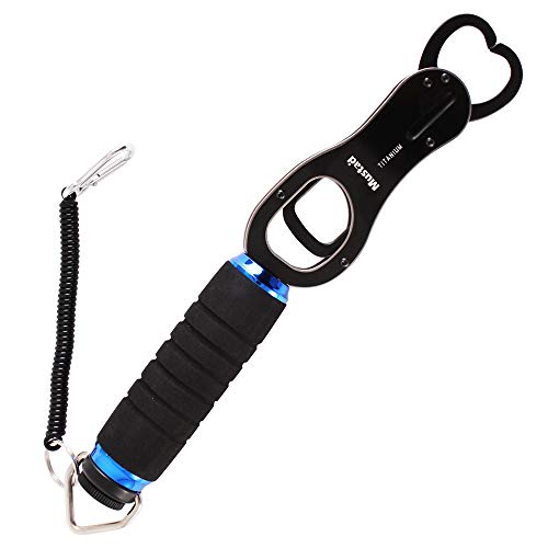 Mustad リップグリップ 重量&スケールツール - ブルー