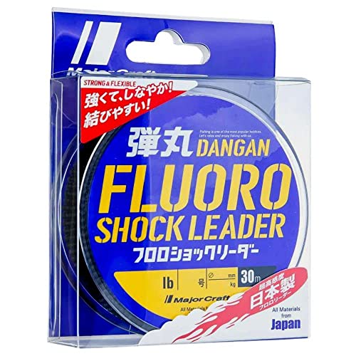 色：クリア 日本製に拘り、しなやかでシステムやノットが組みやすく、初心者にも使いやすいコーティングを施しています。耐摩耗性能や高感度性能は日本製フロロカーボンならではです。 4573236248172 巻き量：30m 70lb