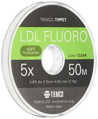 TCYF6X TIEMCO(eBR) LDL Fluorocarbon Tippet Material LDLteBybg