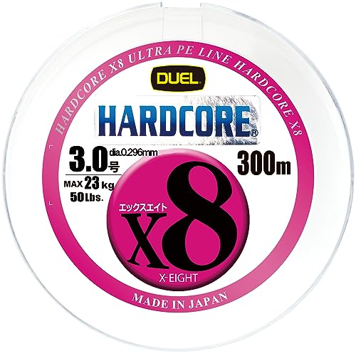 DUEL (ǥ奨) PE饤  HARDCORE X8 饤 饤  ⶯ ⴶ 0.6*4.0 200m 5/ޡ