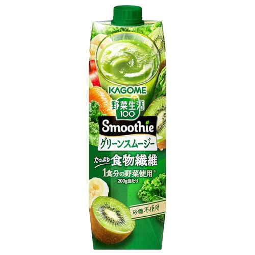 カゴメ 野菜生活100 Smoothie グリーンスムージーMix 1000g *6本