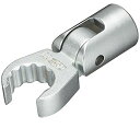 サイズ:4DCF-22F:二面幅:22mm トネ(TONE) フレックスクロウフットレンチ 4DCF-22F 差込角12.7mm(1/2