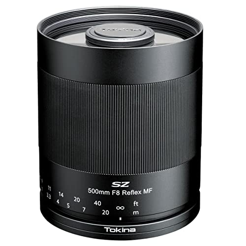 色：ブラック Tokina 望遠ミラーレンズ SZ 500mm F8 Reflex MF フジフイルムXマウント マニュアルフォ..