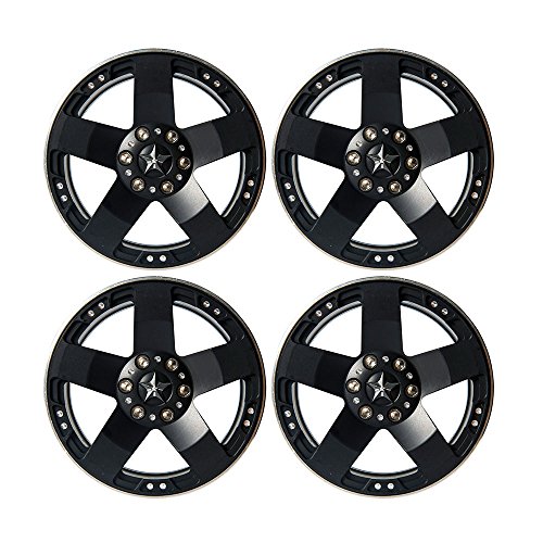 ֥å 4 饸  2.2  󥿡ʥ ӡɥåۥ Internal Beadlock Wheels Hub for RC Crawler Wraith 90018 Racing Car 49 (4, ֥å)