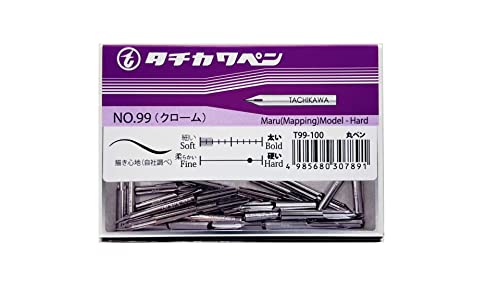 立川ピン製作所 タチカワ ペン先 T99丸ペン 100本入 T99100