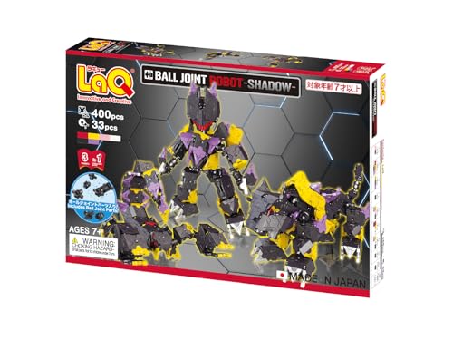 Yoshiritsu LaQ ボールジョイント ロボット シャドウ(400pcs*SP33pcs) L008879