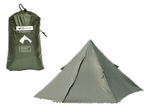 DD SuperLight - Pyramid Tent スーパーライト ピラミッドテント 超軽量 3,000mmの完全防水PUコーティングテント [並行輸入品]