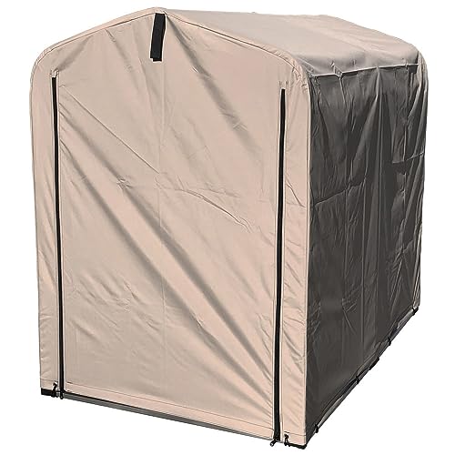 アイリスプラザ サイクルハウス ガレージ 防水 撥水 自転車 収納 梅雨対策