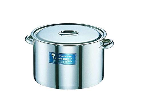 遠藤商事 業務用 半寸胴鍋 27cm ステンレス 日本製 AHV11027