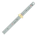 新潟精機 SK 日本製 シルバースケール 快段目盛 ディップス付 300mm SV-300DKD JIS規格