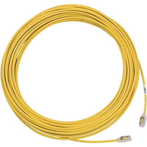 パンドウイット シールド LANケーブル Cat6A 超極細 プロ仕様 2m 黄 STP28X2MYL