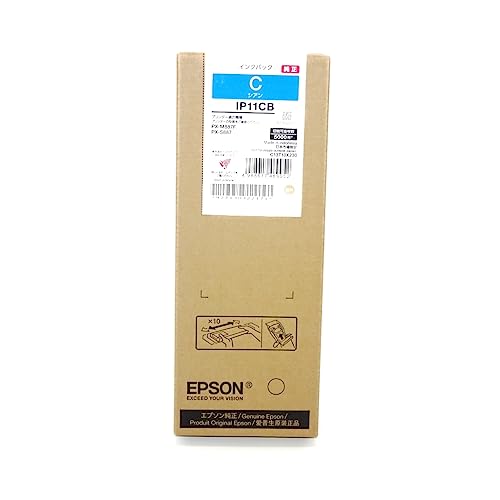 シリーズ:インクパック商品モデル番号:IP11CB商品の重量:180g対応デバイス:EPSON PX-M887F、PX-S887ブランド:エプソン