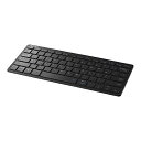 色:ブラック バッファロー BUFFALO Bluetooth 3.0対応 コンパクトキーボード ブラック BSKBB310BK