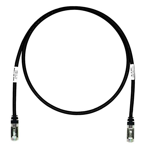 パンドウイットコーポレーション シールド LANケーブル Cat6A プロ仕様 20m 黒 STP6X20MBL